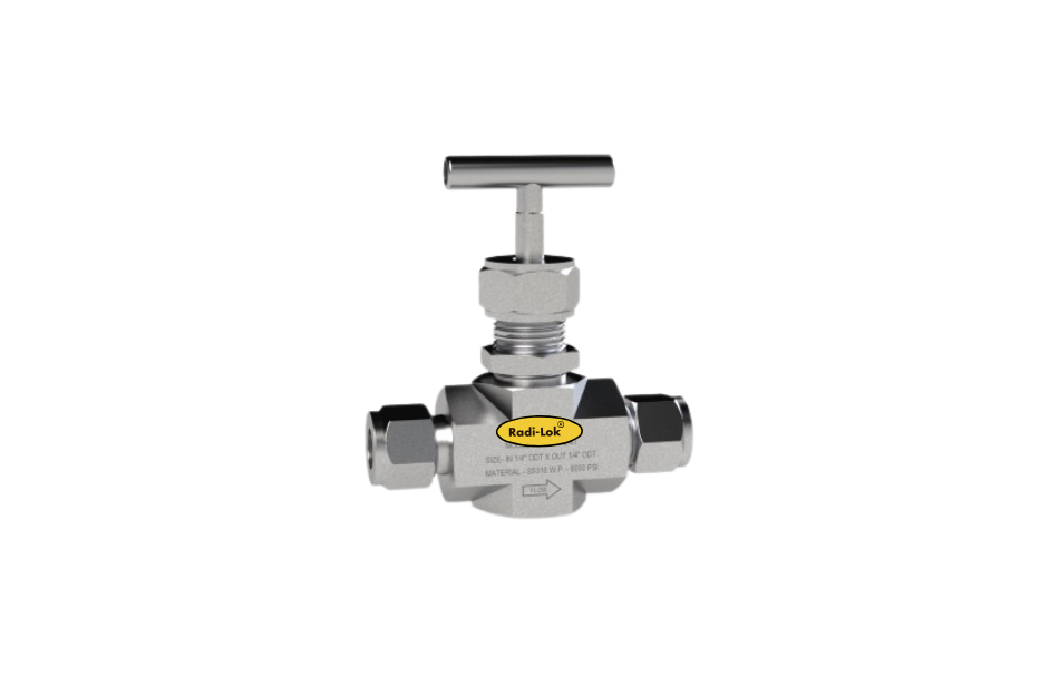 Screwed Bonnet Needle Valve - BSPP Female X BSPP Female